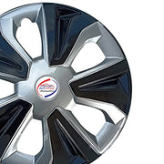 R12 Press Type Hubcap Alto 2020 Wheel Cover Replacements for OEM Steel Wheels Polypropylene Material with Retention Ring | Set of 4 Pcs