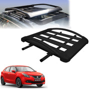 Car Roof Luggage (4x 4) Frame Aluminum Roof Frame Universal Roof Frame Travel Frame Load Frame Load Over 100 kg Roof Shelves Luggage Box Roof Rack (Black)