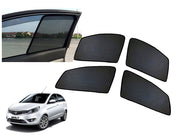 Z-Black Window Plug-in Half Sun Shades Car Curtain for TATA