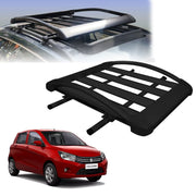 Car Roof Luggage (4x 4) Frame Aluminum Roof Frame Universal Roof Frame Travel Frame Load Frame Load Over 100 kg Roof Shelves Luggage Box Roof Rack (Black)