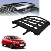 Car Roof Luggage (4x 4) Frame Aluminum Roof Frame Universal Roof Frame Travel Frame Load Frame Load Over 100 kg Roof Shelves Luggage Box Roof Rack (Black)