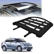 Car Roof Luggage (4x 4) Frame Aluminum Roof Frame Universal Roof Frame Travel Frame Load Frame Load Over 100 kg Roof Shelves Luggage Box Roof Rack (Black)