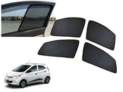Z-Black Window Plug-in Half Sun Shades Car Curtain for Hyundai