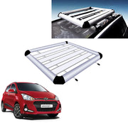 Car Roof Luggage Frame Aluminum Roof Frame Universal Roof Frame Travel Frame Load Frame Load Over 100 kg Roof Shelves Luggage Box Roof Rack (Silver)