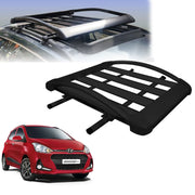 Car Roof Luggage (4x 4) Frame Aluminum Roof Frame Universal Roof Frame Travel Frame Load Frame Load Over 100 kg Roof Shelves Luggage Box Roof Rack (Black)