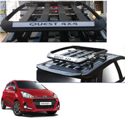 Car Roof Quest Luggage (4x 4) Frame Aluminum Roof Frame Universal Roof Frame Travel Frame Load Frame Load Over 100 kg Roof Shelves Luggage Box Roof Rack (Black)