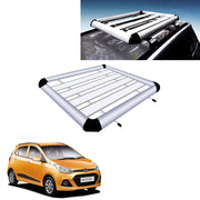 Car Roof Luggage Frame Aluminum Roof Frame Universal Roof Frame Travel Frame Load Frame Load Over 100 kg Roof Shelves Luggage Box Roof Rack (Silver)