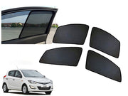 Z-Black Window Plug-in Half Sun Shades Car Curtain for Hyundai
