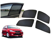 Z-Black Window Plug-in Half Sun Shades Car Curtain for TATA