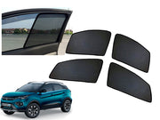 Z-Black Window Plug-in Half Sun Shades Car Curtain for TATA
