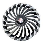 Press Type Hubcap Hunter Wheel Cover Replacements for OEM Steel Wheels Polypropylene Material with Retention Ring | Set of 4 Pcs