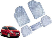 Heavy Duty Transparent 4Pcs PVC Rubber 6204 Clear Car Mat