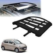 Car Roof Luggage (4x 4) Frame Aluminum Roof Frame Universal Roof Frame Travel Frame Load Frame Load Over 100 kg Roof Shelves Luggage Box Roof Rack (Black)