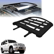 Car Roof Luggage (4x 4) Frame Aluminum Roof Frame Universal Roof Frame Travel Frame Load Frame Load Over 100 kg Roof Shelves Luggage Box Roof Rack (Black)