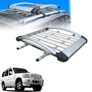 Car Roof Luggage (4x 4) Frame Aluminum Roof Frame Universal Roof Frame Travel Frame Load Frame Load Over 100 kg Roof Shelves Luggage Box Roof Rack (Silver)