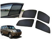 Z-Black Window Plug-in Half Sun Shades Car Curtain for TATA