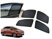 Z-Black Window Plug-in Half Sun Shades Car Curtain for TATA