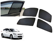 Z-Black Window Plug-in Half Sun Shades Car Curtain for Hyundai