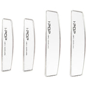 4 Pcs Car Door Edge Guard Original i-POP White, Anti-Collision Strip, Anti-Impact, Anti-Scratch Door Protector