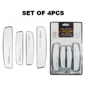 4 Pcs Car Door Edge Guard Original i-POP White, Anti-Collision Strip, Anti-Impact, Anti-Scratch Door Protector