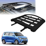 Car Roof Luggage (4x 4) Frame Aluminum Roof Frame Universal Roof Frame Travel Frame Load Frame Load Over 100 kg Roof Shelves Luggage Box Roof Rack (Black)