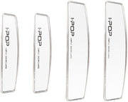 4 Pcs Car Door Edge Guard Original i-POP White, Anti-Collision Strip, Anti-Impact, Anti-Scratch Door Protector