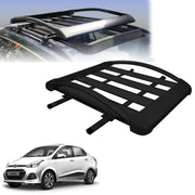 Car Roof Luggage (4x 4) Frame Aluminum Roof Frame Universal Roof Frame Travel Frame Load Frame Load Over 100 kg Roof Shelves Luggage Box Roof Rack (Black)