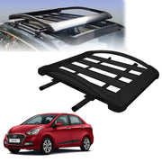 Car Roof Luggage (4x 4) Frame Aluminum Roof Frame Universal Roof Frame Travel Frame Load Frame Load Over 100 kg Roof Shelves Luggage Box Roof Rack (Black)