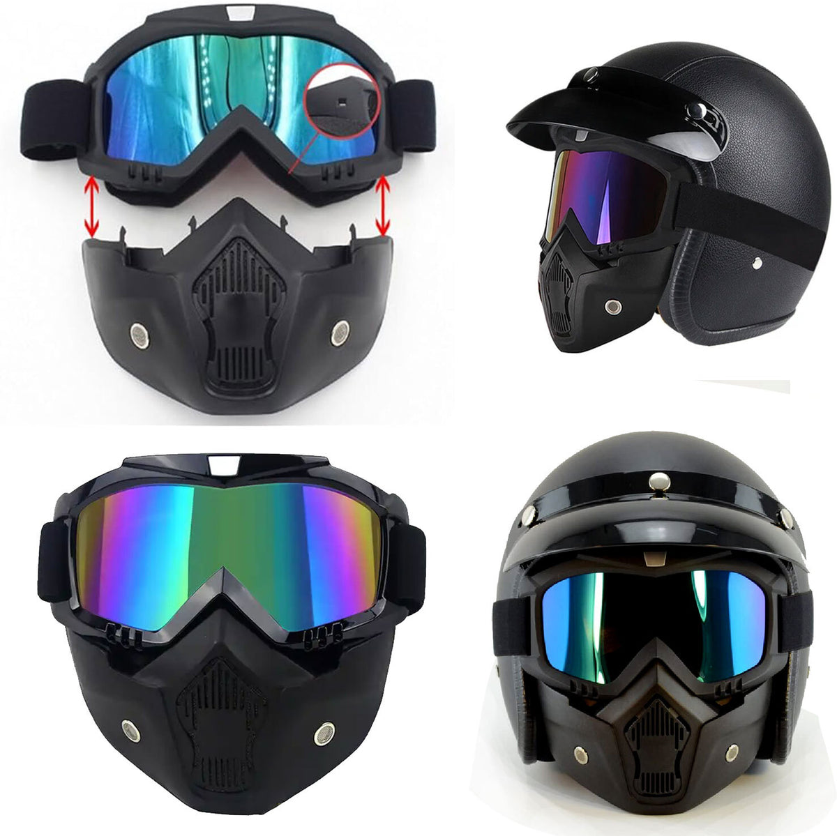 Bike face shield hotsell