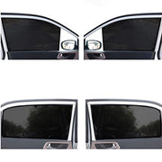 Z-Black Car Window Plug-in Half Sun Shades & Rear Dicky Curtain (Combo) for MG