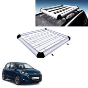 Car Roof Luggage Frame Aluminum Roof Frame Universal Roof Frame Travel Frame Load Frame Load Over 100 kg Roof Shelves Luggage Box Roof Rack (Silver)