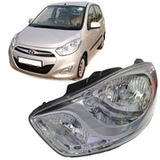 Auto Pearl Headlight Assembly Compatible with i10 (2011-2017)