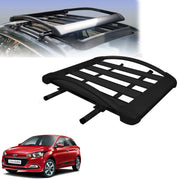 Car Roof Luggage (4x 4) Frame Aluminum Roof Frame Universal Roof Frame Travel Frame Load Frame Load Over 100 kg Roof Shelves Luggage Box Roof Rack (Black)