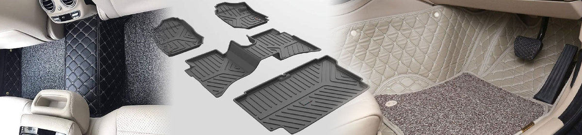 Auto Pearl PVC Car Floor Mats – Affordable Waterproof Mats India