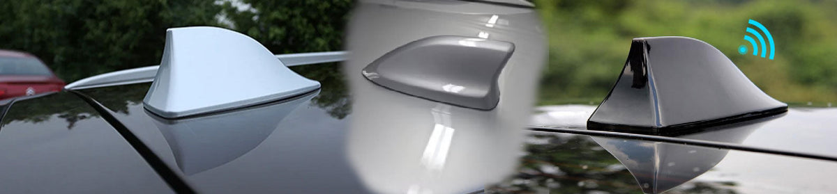 Car Fin Camera Shark Fin Antennas for Cars - Premium Automotive Styling - Auto Pearl ...