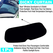 Rear Dicky Cotton Mesh Fabric Sun Shades Car Curtain 1 Pc for TATA