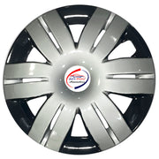 R12 Press Type Hubcap Alto800 Wheel Cover Replacements for OEM Steel Wheels Polypropylene Material with Retention Ring | Set of 4 Pcs