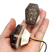 Auto Pearl LED Bike Indicator Light for Yamaha, Suzuki, Kawasaki, Honda CBR, R15, R15 V1, R15 V2, YZF R1, YZF R3, YZF R15, Ninja, Yellow (Pack of 2)