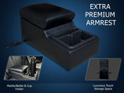 Auto Pearl ComfiRest Memory Foam Car Armrest Support | Universal Fit Arm Cushion |