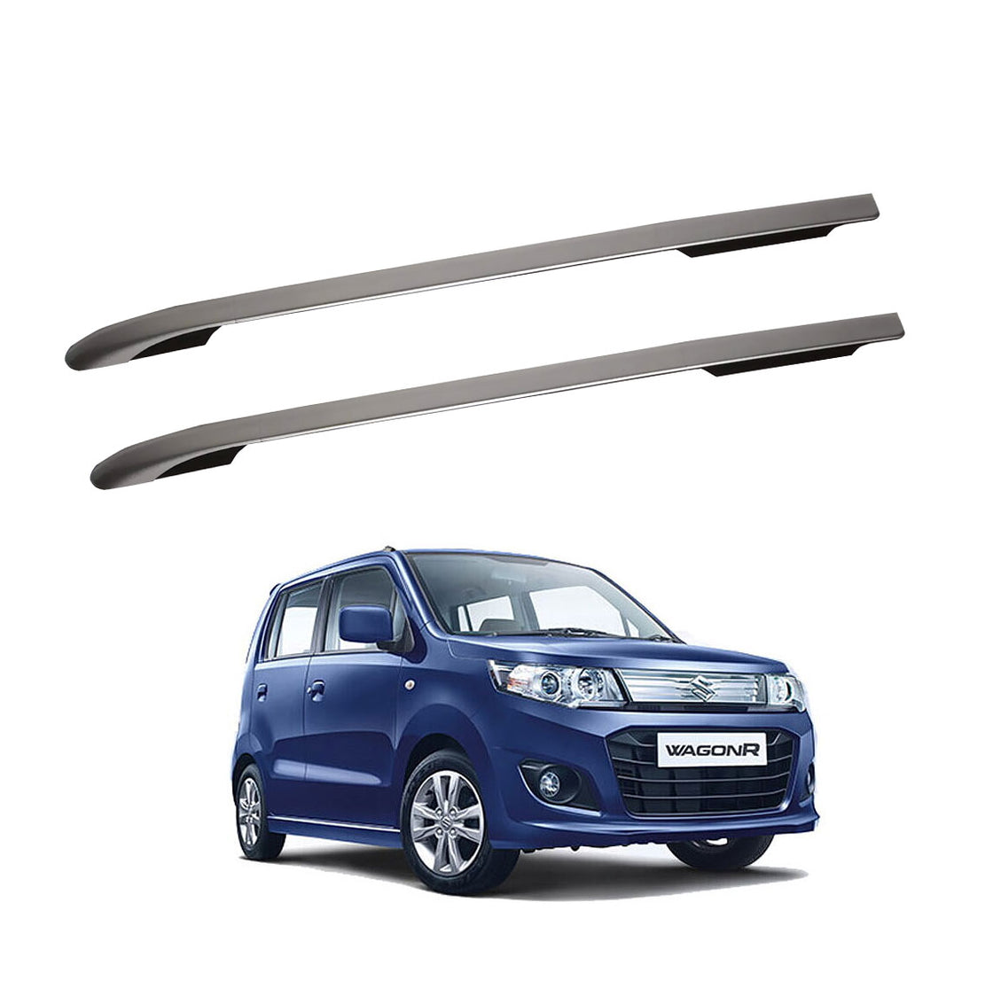 O.E. Type Roof Rail for Wagon R 2019 (Set of 2)|Silver – Auto Pearl ...
