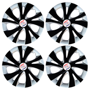 Press Type Hubcap Swift5 Wheel Cover Replacements for OEM Steel Wheels Polypropylene Material with Retention Ring | Set of 4 Pcs