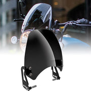 Auto Pearl Windshield Visor for Royal Enfield Hunter 350 | Unbreakable Glass Finish | Bolt-On Wind Deflector | Front Fairing Kit