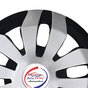 R12 Press Type Hubcap Alto 2012 Wheel Cover Replacements for OEM Steel Wheels Polypropylene Material with Retention Ring | Set of 4 Pcs