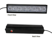 AUTO PEARL 8 LED Waterproof Red Blue Police Flashing Light for All Cars Fog Lamp Car LED (12 V, 8 W)  (Universal For Car, Pack of 1)