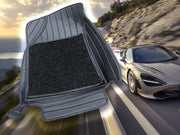 9X Car Floor Mats Luxury Leatherite 9X-Car Floor Mat with Velcro-Tape