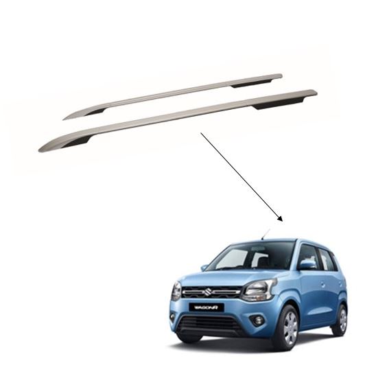 O.E. Type Roof Rail for Wagon R 2019 (Set of 2)|Silver – Auto Pearl ...