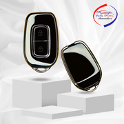 TPU Car Key Cover Compatible With Renault Kiger, Kwid, Duster 2 Button Remote Key