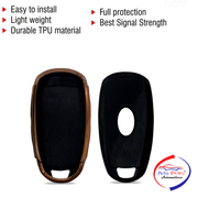 TPU Key Cover Compatible with Hyundai Verna Push Button Start Car Key