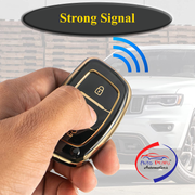 TPU Key Cover for Hyundai Grand i10 NIOS Asta | Venue | i20 | Aura | Creta | Elantra 3 Button Smart Key Only