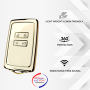 TPU Car Key Cover Compatible with Renault KOLEOS Triber Kadjar